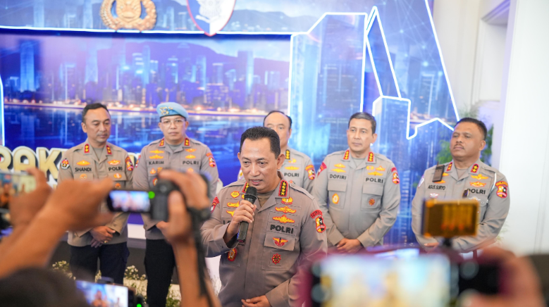 Buka Rakernis Fungsi Lantas, Kapolri Minta Optimalisasi Pelayanan Masyarakat